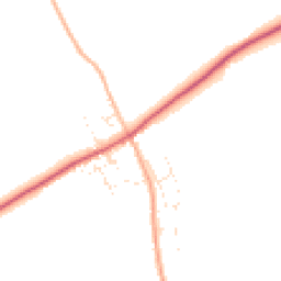 Daytime road noise heatmap for PL20 6NR