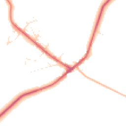 Daytime road noise heatmap for PL20 6QE