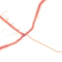Daytime road noise heatmap for PL20 6QN