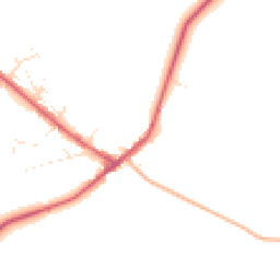 Daytime road noise heatmap for PL20 6QW