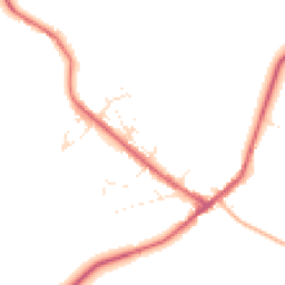 Daytime road noise heatmap for PL20 6RF