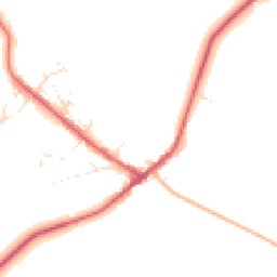 Daytime road noise heatmap for PL20 6RT
