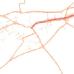 Daytime road noise heatmap for PL20 7AB