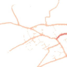 Daytime road noise heatmap for PL20 7BA