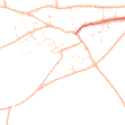 Daytime road noise heatmap for PL20 7BH