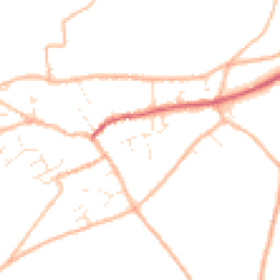 Daytime road noise heatmap for PL20 7DB