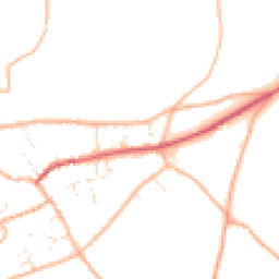 Daytime road noise heatmap for PL20 7DW