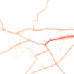 Daytime road noise heatmap for PL20 7DY
