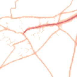 Daytime road noise heatmap for PL20 7EH
