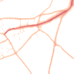 Daytime road noise heatmap for PL20 7HQ