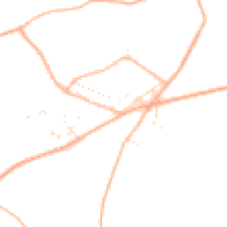 Daytime road noise heatmap for PL20 7NU