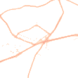 Daytime road noise heatmap for PL20 7PL