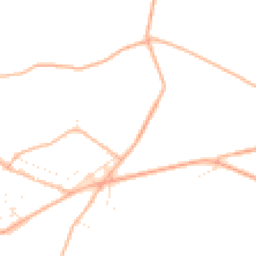 Daytime road noise heatmap for PL20 7PW