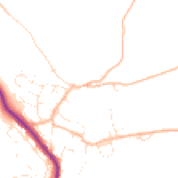 Daytime road noise heatmap for PL20 7QH
