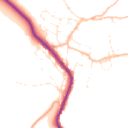 Daytime road noise heatmap for PL20 7RJ