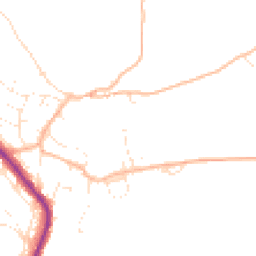 Daytime road noise heatmap for PL20 7SA