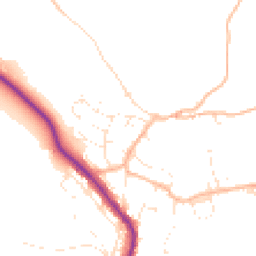 Daytime road noise heatmap for PL20 7SL
