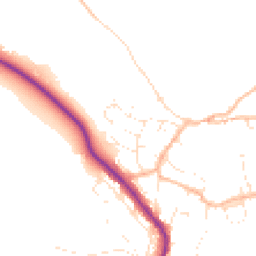 Daytime road noise heatmap for PL20 7SR