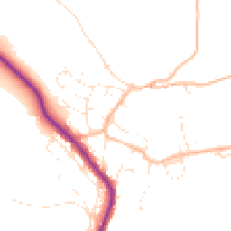 Daytime road noise heatmap for PL20 7ST