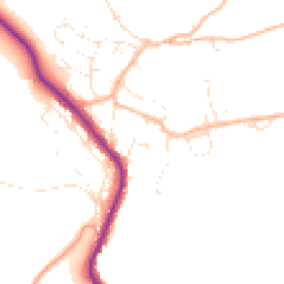 Daytime road noise heatmap for PL20 7SX