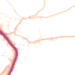 Daytime road noise heatmap for PL20 7TB