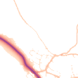 Daytime road noise heatmap for PL20 7TH