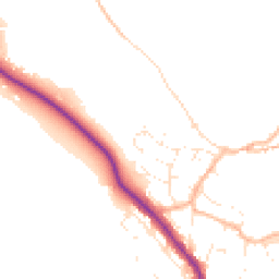 Daytime road noise heatmap for PL20 7UB
