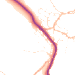 Daytime road noise heatmap for PL20 7UQ