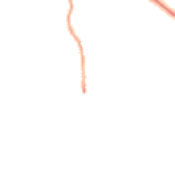 Night-time road noise heatmap for PL25 3AD