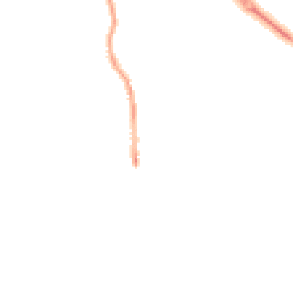 Night-time road noise heatmap for PL25 3AG