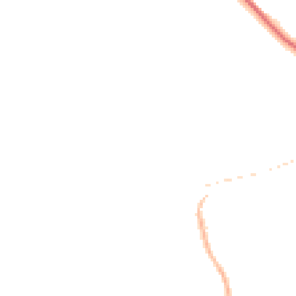Night-time road noise heatmap for PL25 3DR