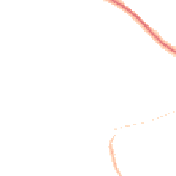 Night-time road noise heatmap for PL25 3EE