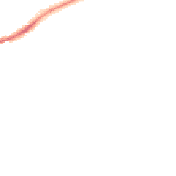 Night-time road noise heatmap for PL25 3PQ