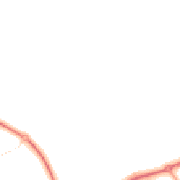 Night-time road noise heatmap for PL25 3TG