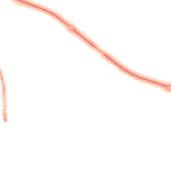 Night-time road noise heatmap for PL25 3UZ