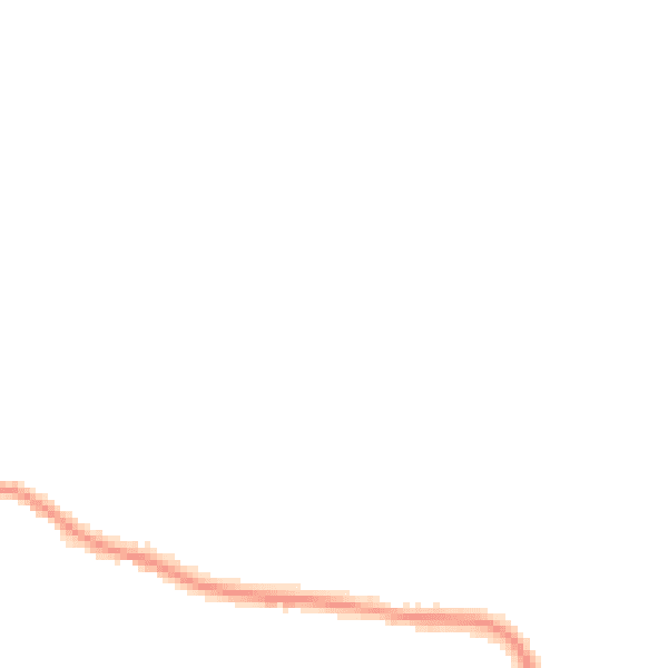 Night-time road noise heatmap for PL25 5NA