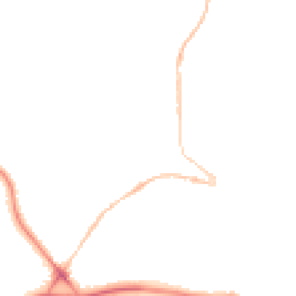 Night-time road noise heatmap for PL25 5NU