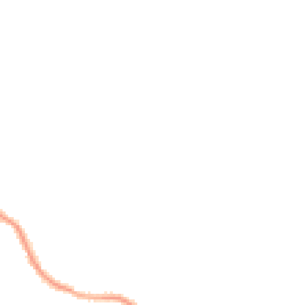 Night-time road noise heatmap for PL25 5RB