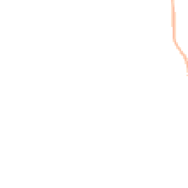 Night-time road noise heatmap for PL25 5RG