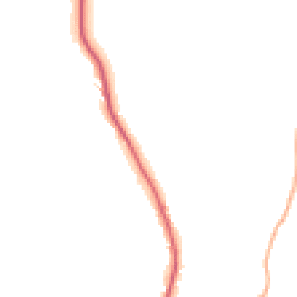 Daytime road noise heatmap for PL25 5RJ