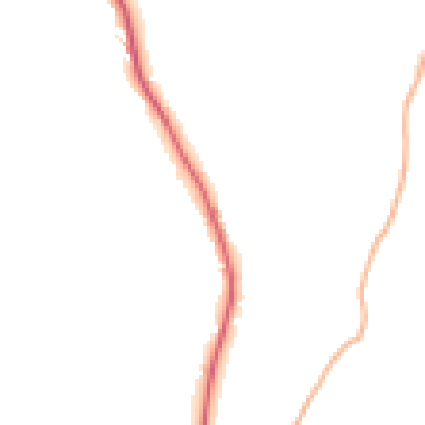 Daytime road noise heatmap for PL25 5RS