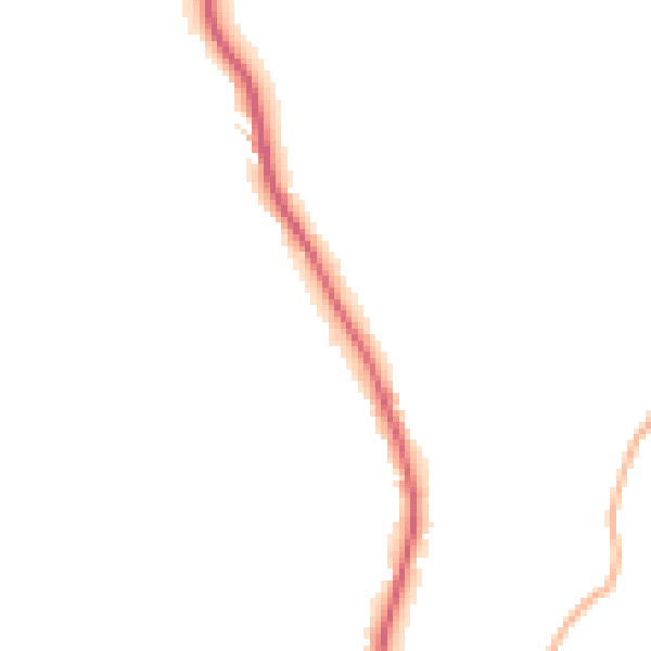 Daytime road noise heatmap for PL25 5RT