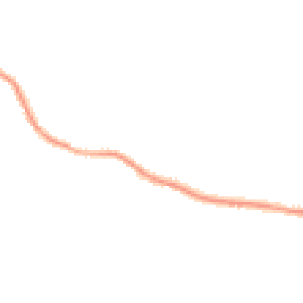 Night-time road noise heatmap for PL25 5SA