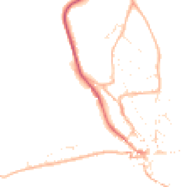 Daytime road noise heatmap for PL26 6AP