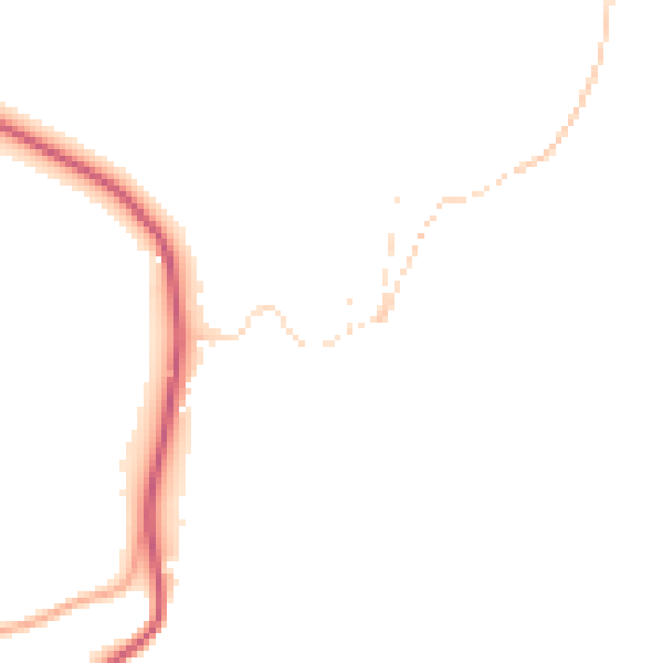 Daytime road noise heatmap for PL26 6BZ