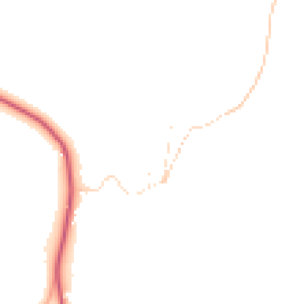 Daytime road noise heatmap for PL26 6DB