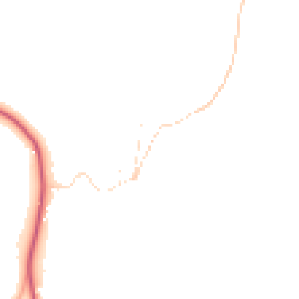 Daytime road noise heatmap for PL26 6DD