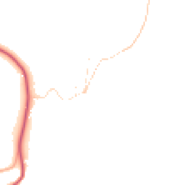 Daytime road noise heatmap for PL26 6DE