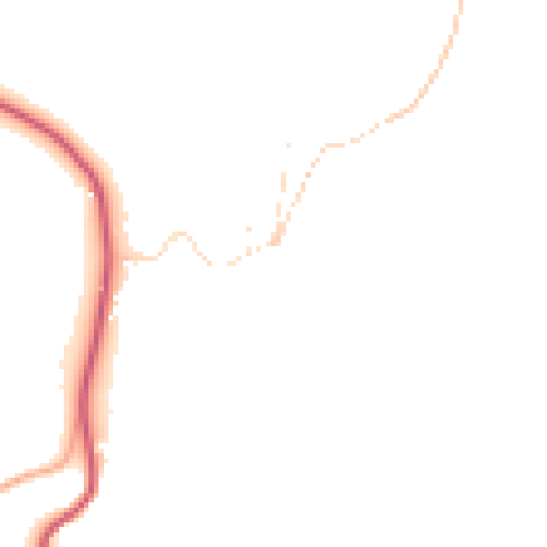 Daytime road noise heatmap for PL26 6DF