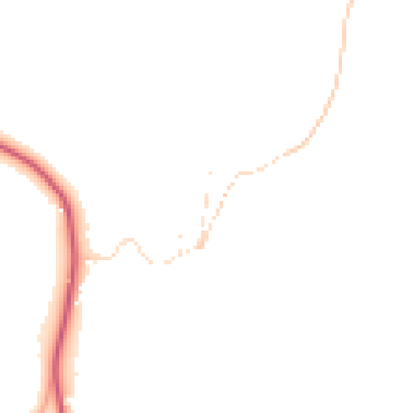 Daytime road noise heatmap for PL26 6DG